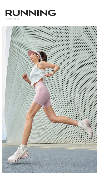 XTEP Running Shoes For Women 2025 Summer New Elastic Comfortable Wear-Resistant Training Professional Sports Shoes 875218110067