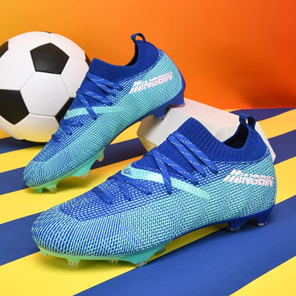 Męskie buty piłkarskie na sztuczną murawę, profesjonalne buty piłkarskie, oddychająca siatka, młodzieżowe buty piłkarskie, antypoślizgowe męskie trampki, Society Chuteira