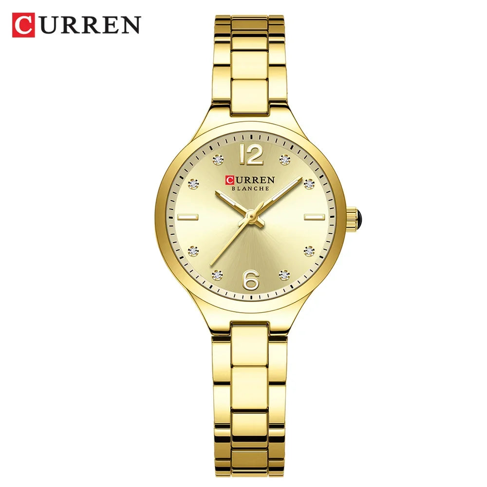 CURREN Luxury Women Bracelet Quartz Watches For Women Magnetic Watch Ladies Sports Dress Wrist Watch Clock Relogio Feminino