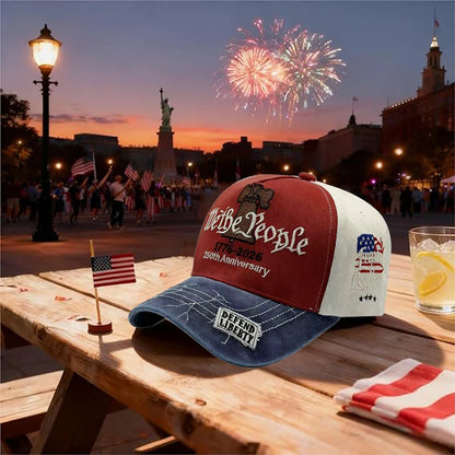 ABLECAP Nye broderede baseballkasketter til USA's 250-års jubilæum 1776-2026 til mænd og kvinder – nytårsgave til voksne