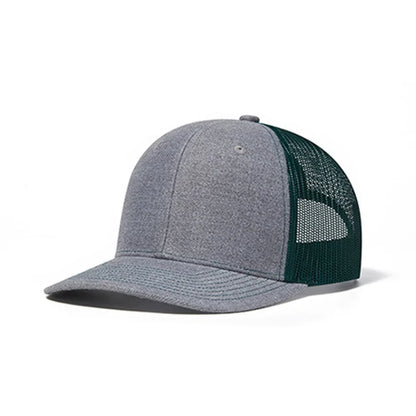 Cappellino da baseball classico in rete traspirante per donne, cappellino casual da camionista traspirante, cappellino unisex regolabile con chiusura a scatto, cappellino sportivo e dinamico da papà