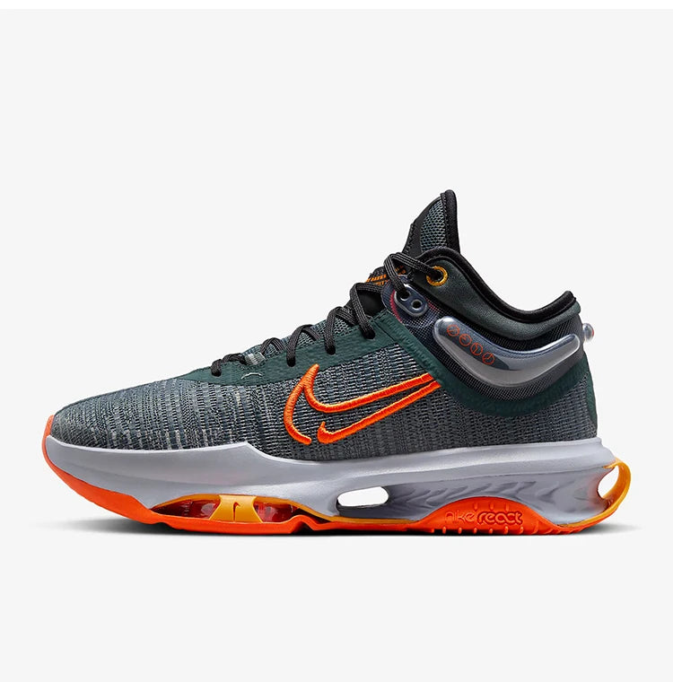 Chaussures de basket-ball Nike officielles, authentiques, printemps, nouvelles, pour homme, amortissantes, respirantes, à tige basse, DJ9432-301