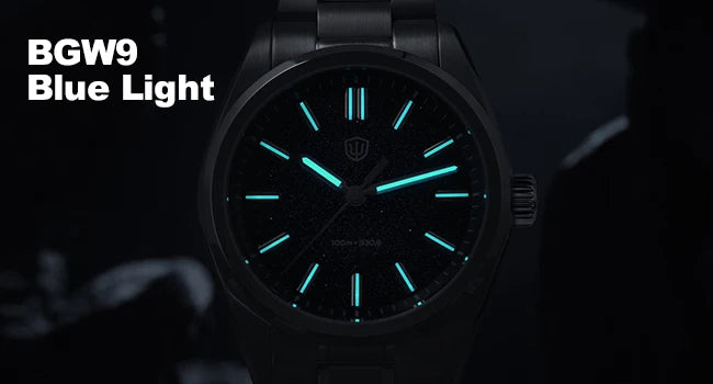Watchdives New WD0003B Aventurine Dial Watch VH31 Quartz Movement Sapphire Crystal Luminous 100m Waterproof 36mm Vintage Watch