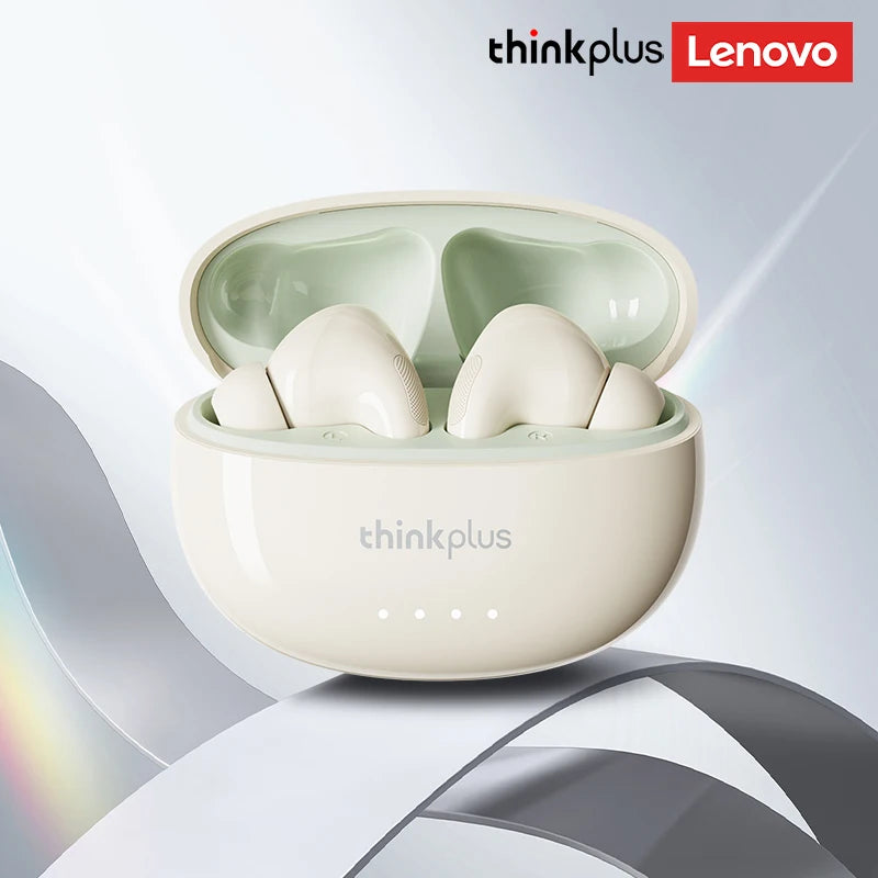 Lenovo LP5 TWS Wireless Bluetooth Earphones with Mic, Lenovo LP5 Gaming Earbuds Bluetooth 5.3 Headphones, Noise Cancelling Sports Earbuds with HD Calls & Charging Case