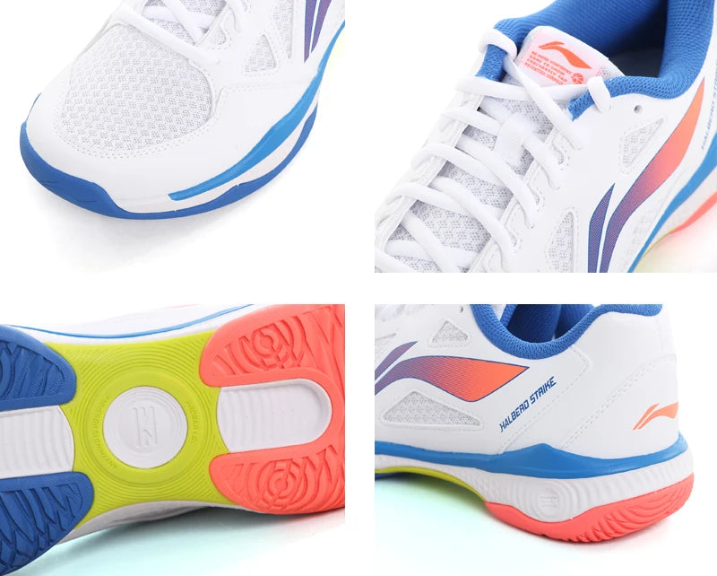Li-Ning Unisex HALBERD STRIKE Παπούτσια μπάντμιντον Αναπνεύσιμα Άνετα LiNing Ανδρικά Γυναικεία Παπούτσια Προπόνησης AYTV021
