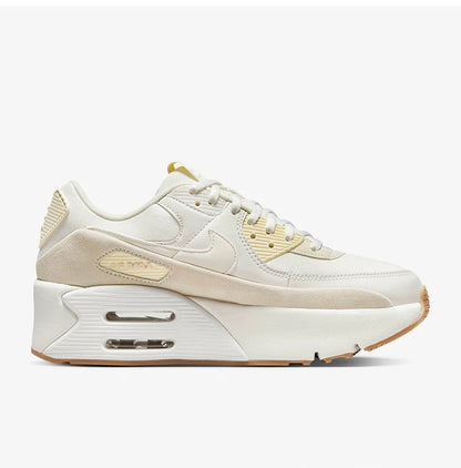 Nike Original Air Max 90 LV8 Damen-Sneaker mit niedrigem Schaft und Plateau-Sohle FD4328-100