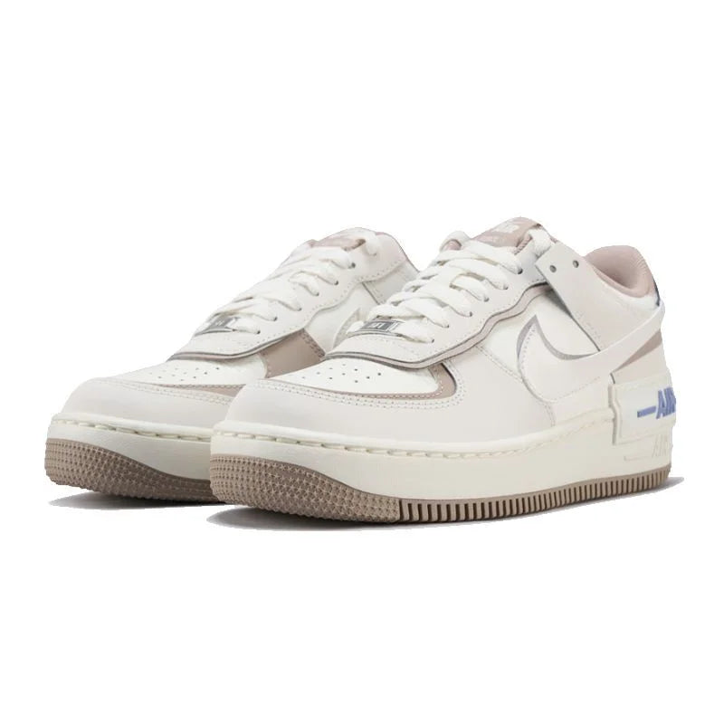 Nike Air Force 1 Shadow Comfortable, Soft, Durable, Stylish Design Versatile Low-Top Sneakers Women's Beige IO7594-101