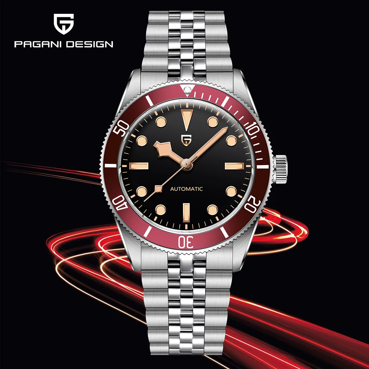 2026 New PAGANI DESIGN Men's Watches Top Luxury NH35 Mechanical Automatic Watch For Men AR Sapphire Mirror Luminous Men Gift