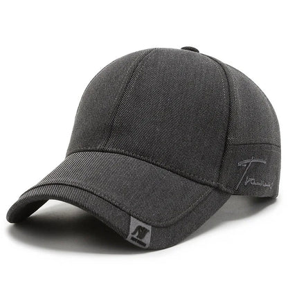 Snel drogende zonnepet voor dames, casual sportpet voor heren, grote maat baseballpet, 60-65 cm, verstelbare zonneklep, pet met klep