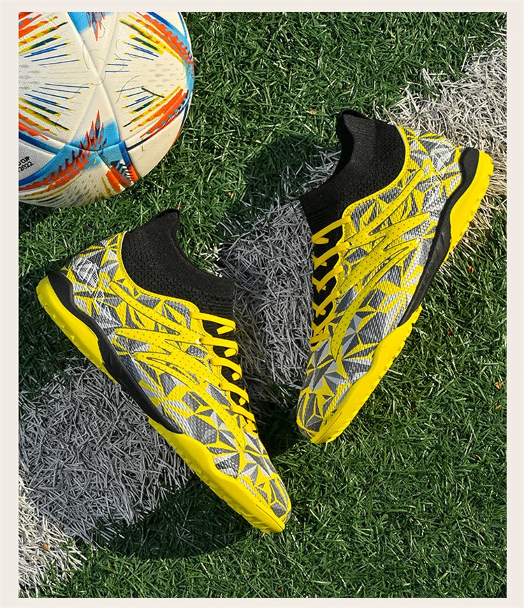Męskie buty piłkarskie, oddychające, sportowe, treningowe, z kolcami, do futsalu, na sztuczną murawę i trawę, z dostawą bezpośrednią do klienta