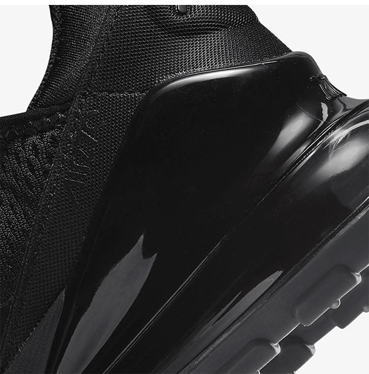 „Nike“ originalūs „Air Max 270“ moteriški sportiniai bėgimo bateliai su oro pagalvėlėmis ir kvėpuojančia amortizacija, kasdieniam nešiojimui, modelis AH6789-006