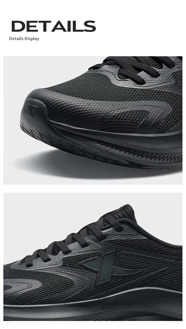 XTEP Running Shoes Men's 2025 Summer Mesh Breathable Comfortable Wear-Resistant Sports Shoes Commuting Casual Shoes 875319110025