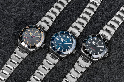 THORN 39mm Titanium Watch Men Homage Vintage PT5000 Movement Automatic Sapphire Crystal C3 Super Luminous 200M Waterproof Watch