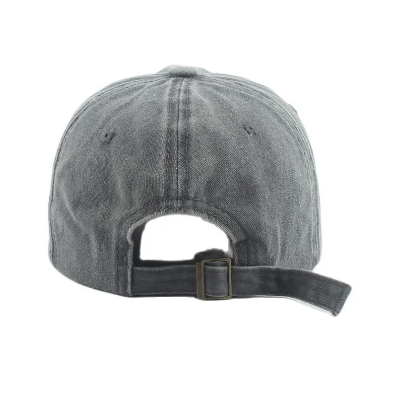 Cappellini da baseball sportivi e alla moda per uomo e donna con ricamo a forma di cuore, cappellino snapback in cotone lavato, modello “Dad Hat”