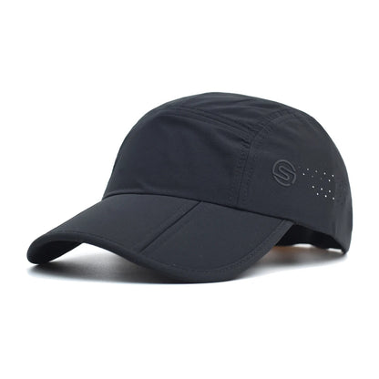 Spring Summer Outdoor Foldable Sport Breathable Baseball Cap Men Women Soft Dad Hat Adjustable Casual Trucker Style Low Profile