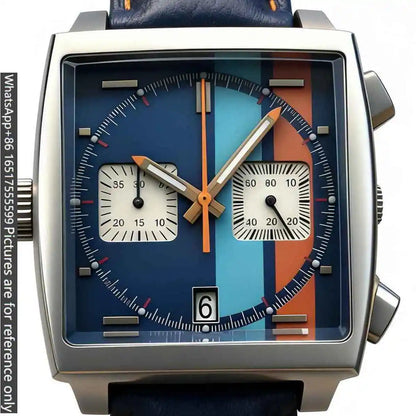 40mm Men Luxury Watch in 904L Steel Quartz Movement Exquisite Heritage e-t
