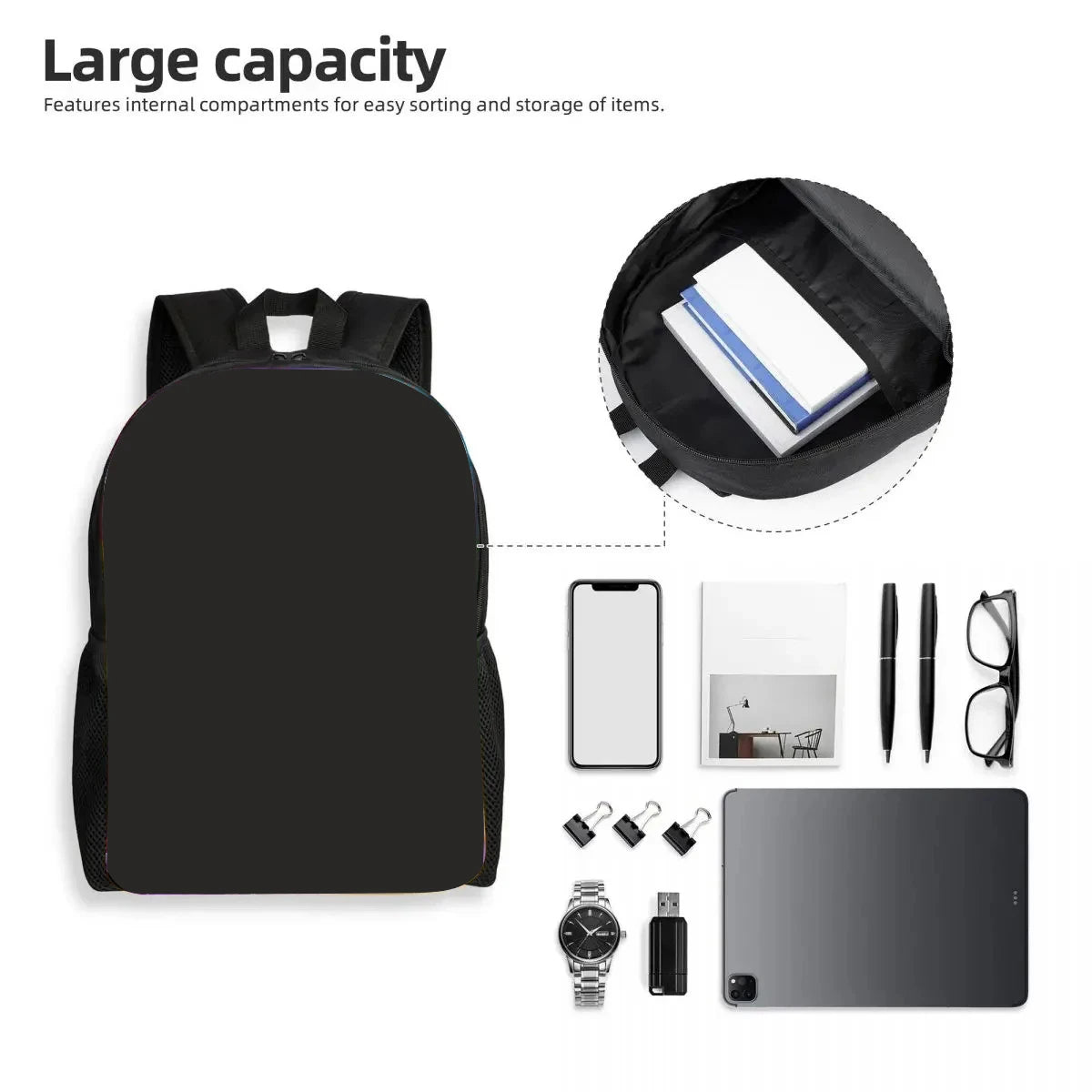 Mochila Escolar Infantil com Lancheira e Estojo, Design de Jogo Popular F-FortniteS, Mochila Escolar para Rapazes e Raparigas, Presente Ideal