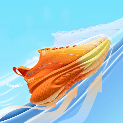 ONEMIX Neue Laufschuhe mit Top-Dämpfung für Herren – Sportschuhe für Training und Outdoor – rutschfeste, strapazierfähige Sneaker für Herren