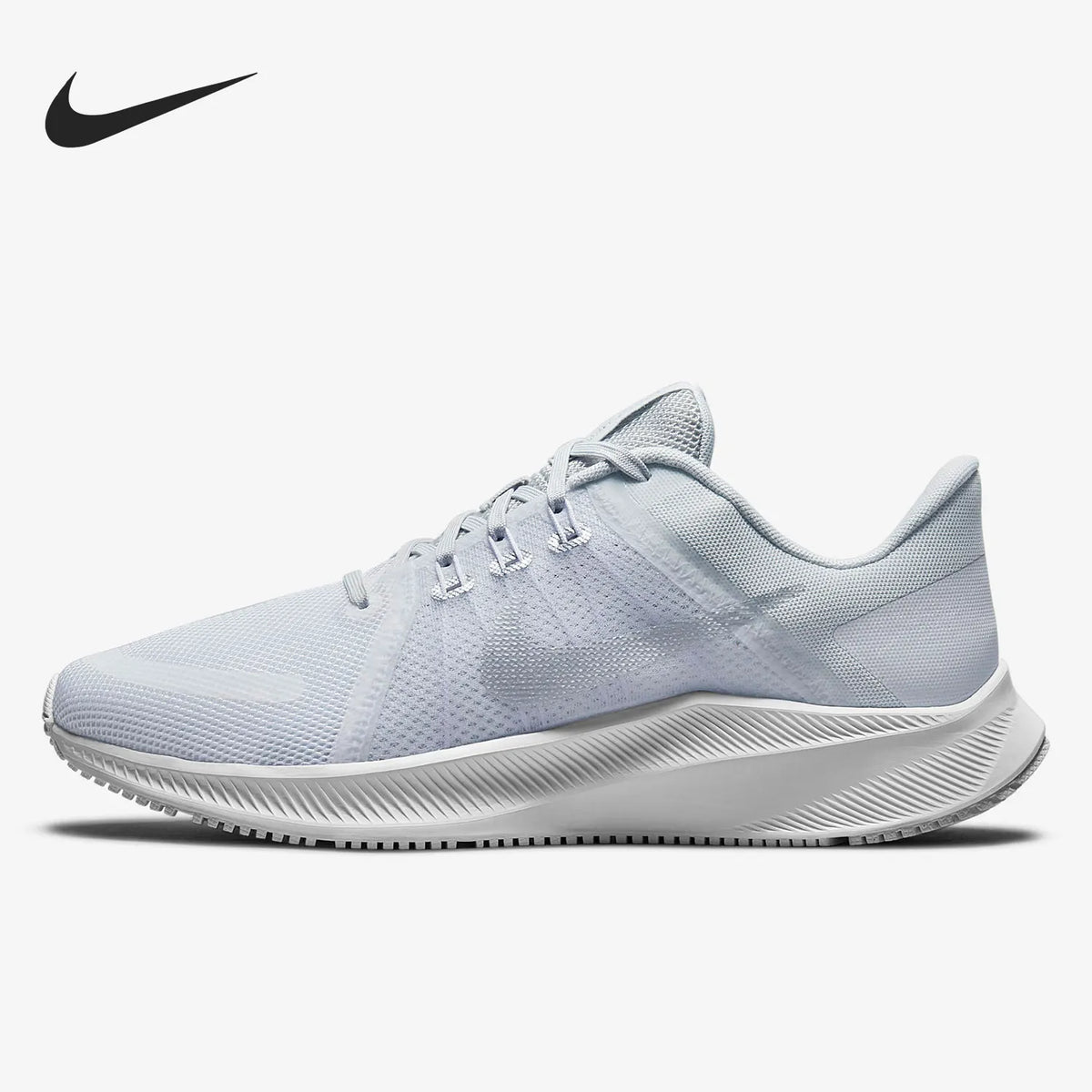 Nike Authentic Quest 4 Γυναικεία αθλητικά παπούτσια τρεξίματος χαμηλού προφίλ με αναπνευστικό υλικό DA1106-100