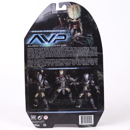 NECA AVP Alien vs. Predator Chopper Celtic Scar Predator 7" Action Figure Joint Movable Model Toy