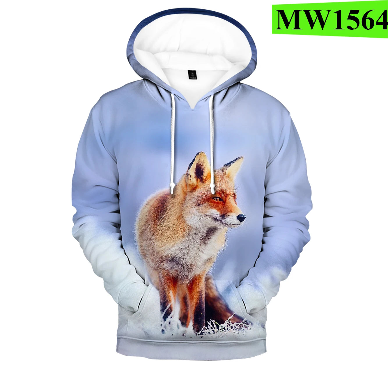 Hip Hop Popular Novelty Comfortable New Fox 3D print Hoodies Sweatshirts Men/Women Sweatshirt Adult/Child Casual Pullovers