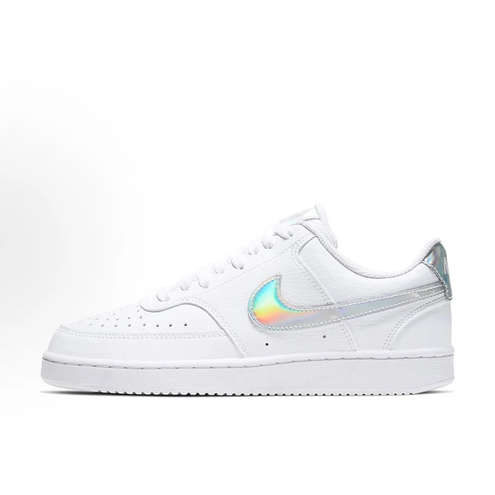 Nike Court Vision 1 Low Next Nature Comfortable, versatile, and durable Low-top court shoe Women's White/Blue DH3158-107