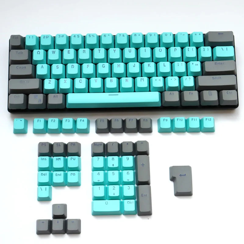 106 Keys Grey Red Keycaps PBT Specials Keycap Backlit Two-Color Key Caps For MX Switch 61/87104 Mechanical Keyboard