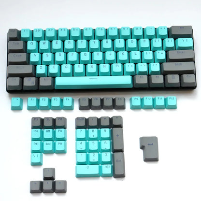 106 Keys Grey Red Keycaps PBT Specials Keycap Backlit Two-Color Key Caps For MX Switch 61/87104 Mechanical Keyboard
