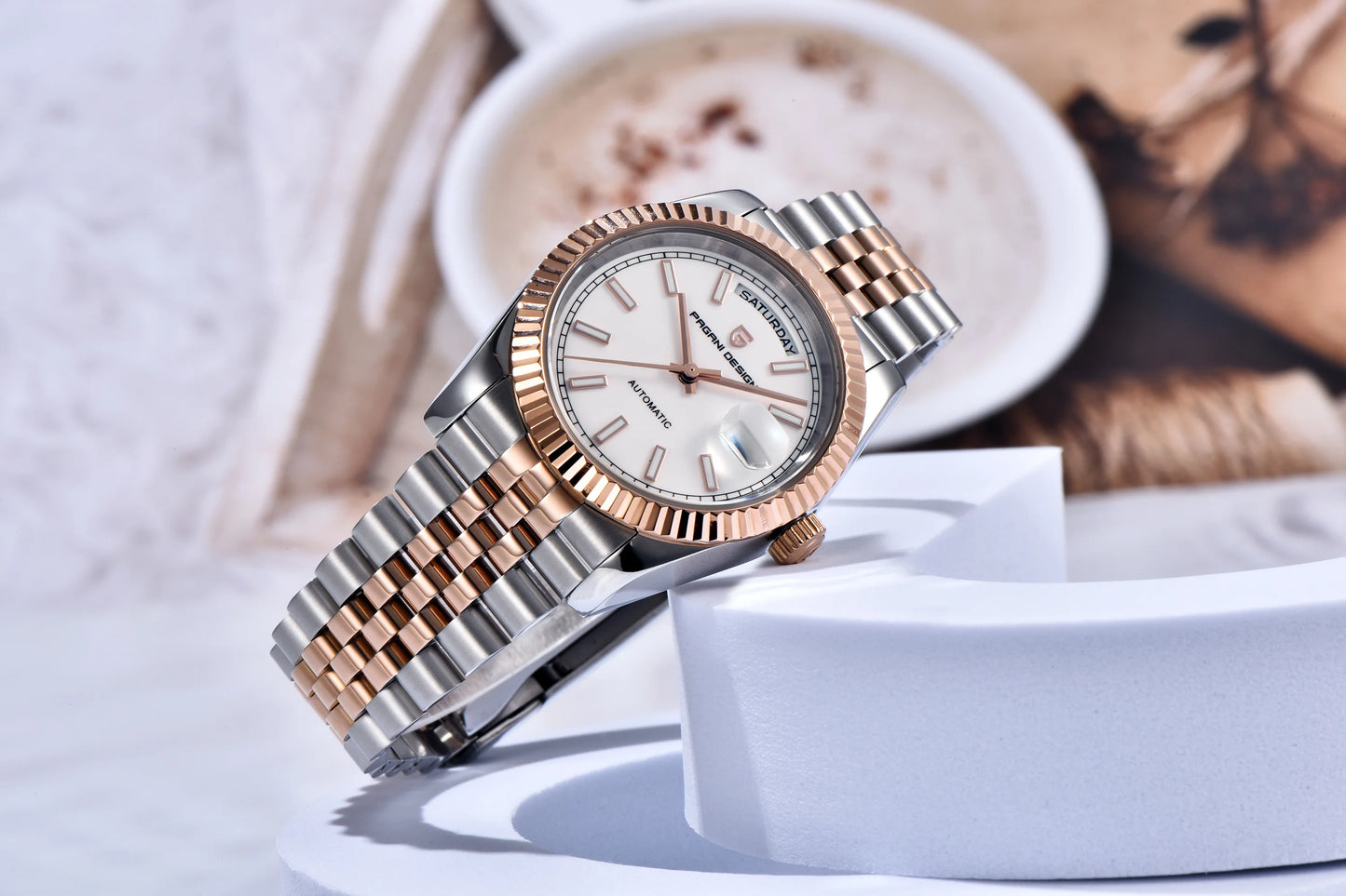 PAGANI DESIGN Men's Watches 2026 New Enamel Dial DD36 Automatic Watch Men Business Waterproof Mechanical Wristwatch For Men Gift