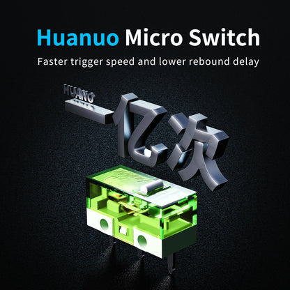 AJAZZ AJ179 V2 MAX tri-mode högerhänt mus, 56g lättviktsdesign, PAW3311-sensor, Huanuo Micro Switch, TelinkMicrochip