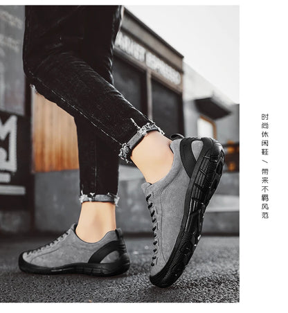 High Quality Trekking Sneakers For Men Walking Shoes Low-cut Men's Hiking Shoes Outdoor Non-Slip Sports Shoes Man Large Size 47