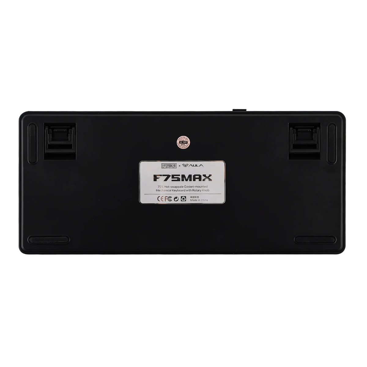 EPOMAKER X AULA F75 MAX Compact 75% ANSI Layout Wired/Bluetooth/2.4GHz Wireless Mechanical Keyboard with TFT Screen and a Knob