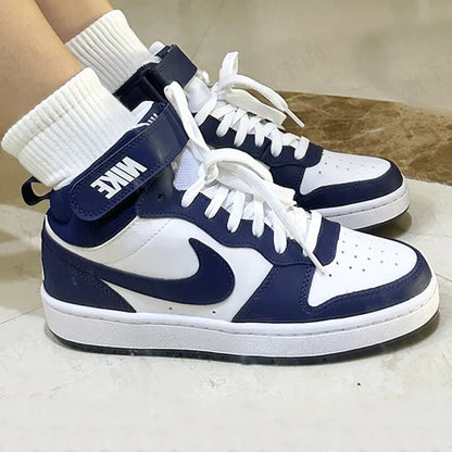 NIKE Women's Casual Comfortable Breathable Waterproof Wear-Resistant Kids' Sports Shoes CD7782-107