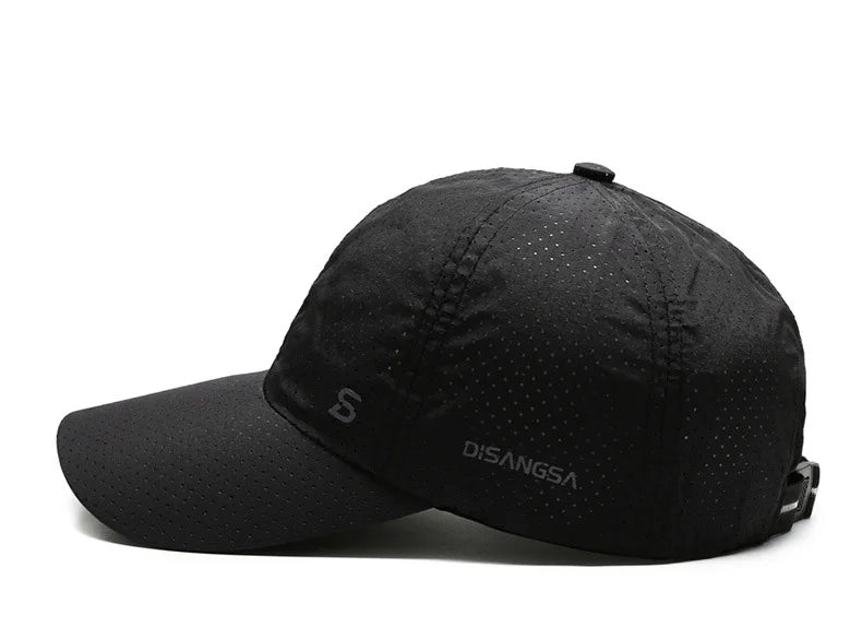 Original design løbehue, tynd, hurtigtørrende, åndbar, med andetunge, til udendørs brug, til mænd, sol, sommer, fiskeri, Avisor baseballkasket