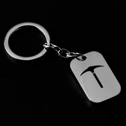 Fortnite Stainless Steel Pendant Necklace Cute Fashion Cartoon Personalized Creative Kawaii Keychain Gift for Friend's Birthday