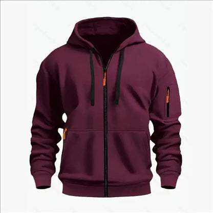 Produit gaming premium Fraquane, produits de luxe, nouvelle génération, équipement gamer. Men's Sweatshirts with Zipper Pockets Thin Solid Color Half Tracksuit Casual Outdoor Hooded Tracksuit Long Sleeves Jacket Coats