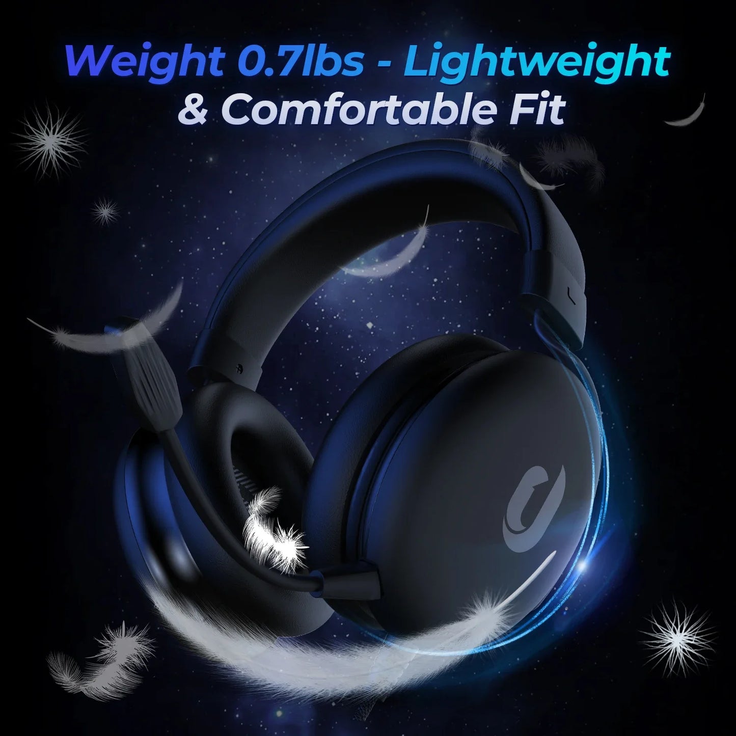 Wired Gaming Headset for PS4 PS5 Xbox Switch – Stereo Sound Headphones with Microphone for PC, Laptop & Mobile Devices