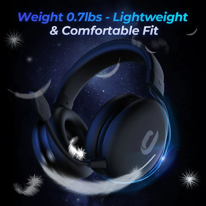 Wired Gaming Headset for PS4 PS5 Xbox Switch – Stereo Sound Headphones with Microphone for PC, Laptop & Mobile Devices