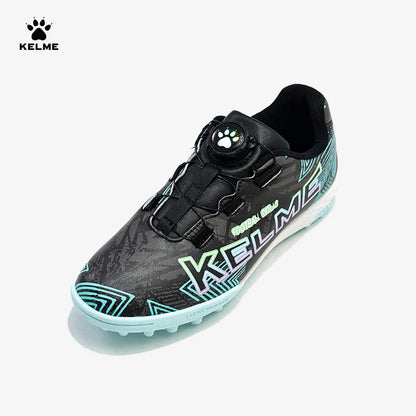 KELcloser-Chaussures de football TF pour enfants, entraînement sportif professionnel, bottes de football à bouton rotatif, enge Él, coordonnantes, 9332ZX3Anther