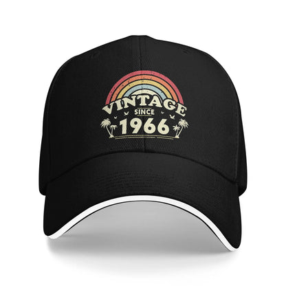 Uomo Donna Nati in epoca vintage 60 anni divertente 60° compleanno Cappello Cappellino da baseball Cappello da sole Copricapo da viaggio