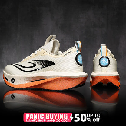 Zapatillas de running con placa de carbono para maratón, deportivas, transpirables, ligeras, cómodas y antideslizantes para hombre y mujer