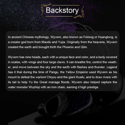 Kinera Celest Wyvern Black Dragon In-Ear HiFi Earphones 10mm LCP Dynamic Drive Music Gaming Earphones 3.5mm Type-C Lightning MIC