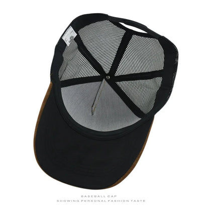 1 Breathable Sun-Protective Embroidered Baseball Cap with Eagle Embroidery, Personalized Design, Unisex, Suitable for Daily Casual Outdoor Use, Sunshade Mesh Cap, Holiday Gift