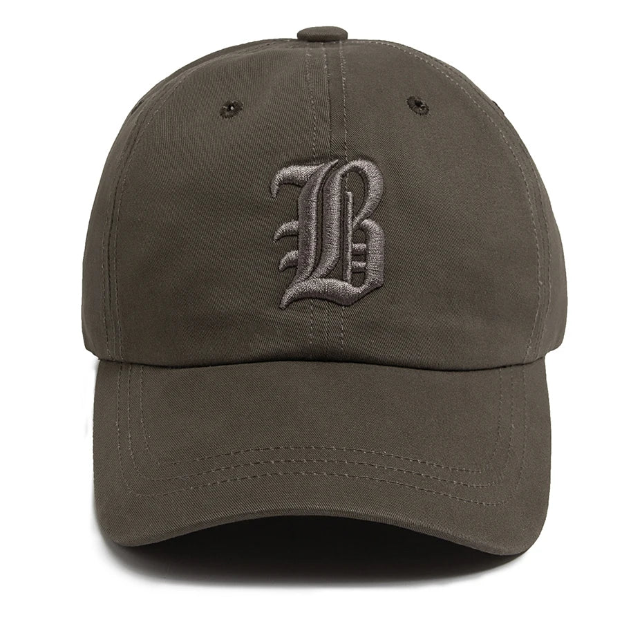 Summer Fashion Men's Baseball Cap Letter Embroidered Cotton Trucker Hat Casual Outdoor Soft Top Visor Cap Women Baseball Caps