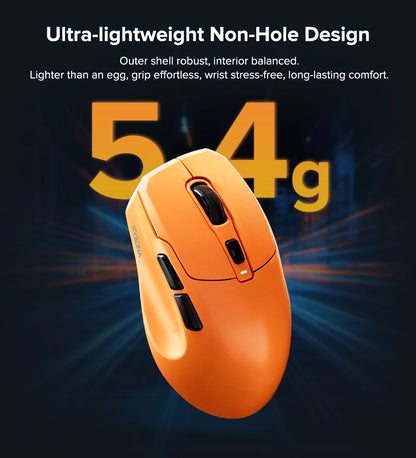 KYSONA Uranus PRO Wireless Gaming Mouse PAW3395, 26,000 DPI, 8KHz Polling Rate, Ultra-Lightweight Ergonomic Wireless Gaming Mouse for PC