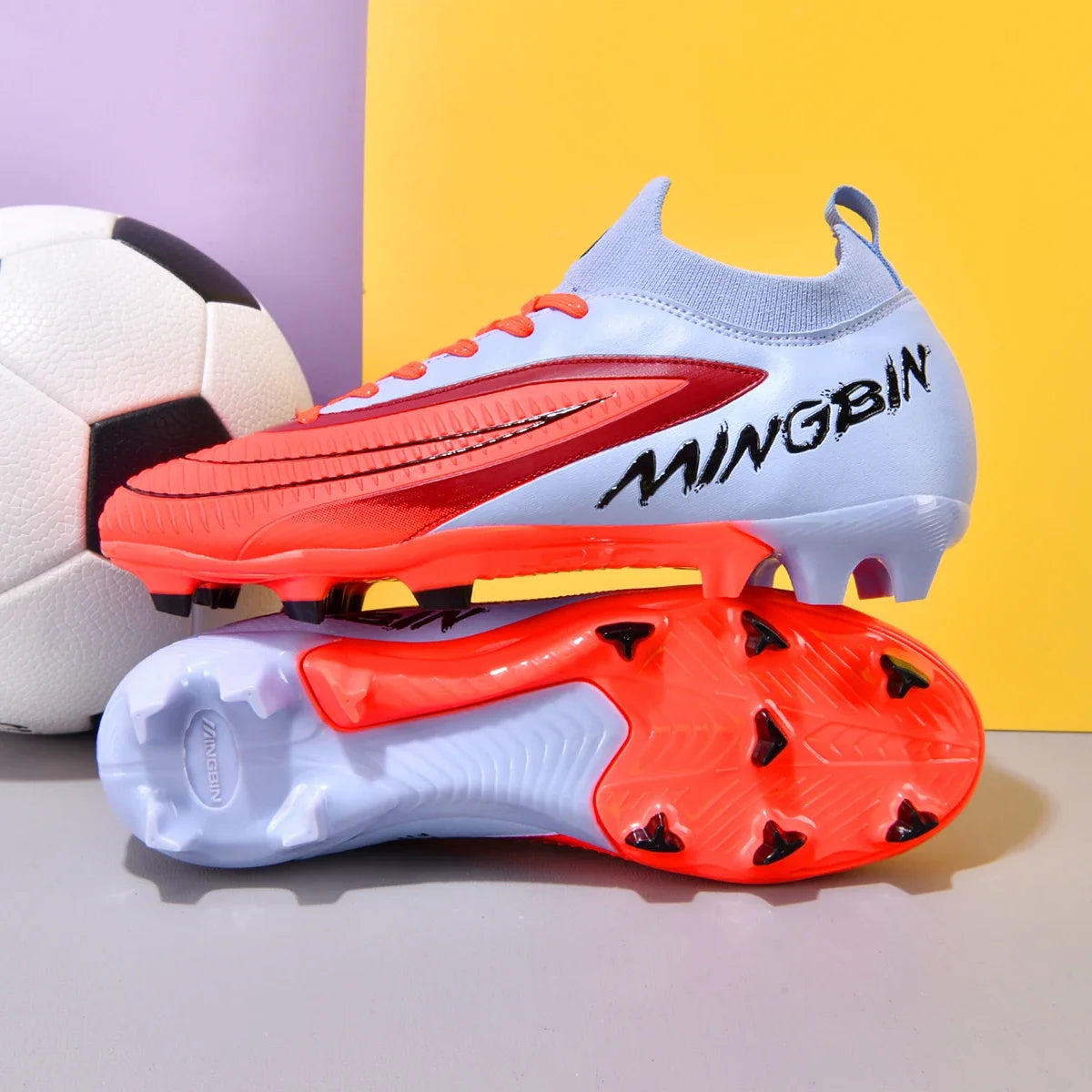 New Men Football Boots Cleats Sport Sport Adult Non-Slip Boys Sport Sport Outdoor Comfortable Ultralight Training Match Grass