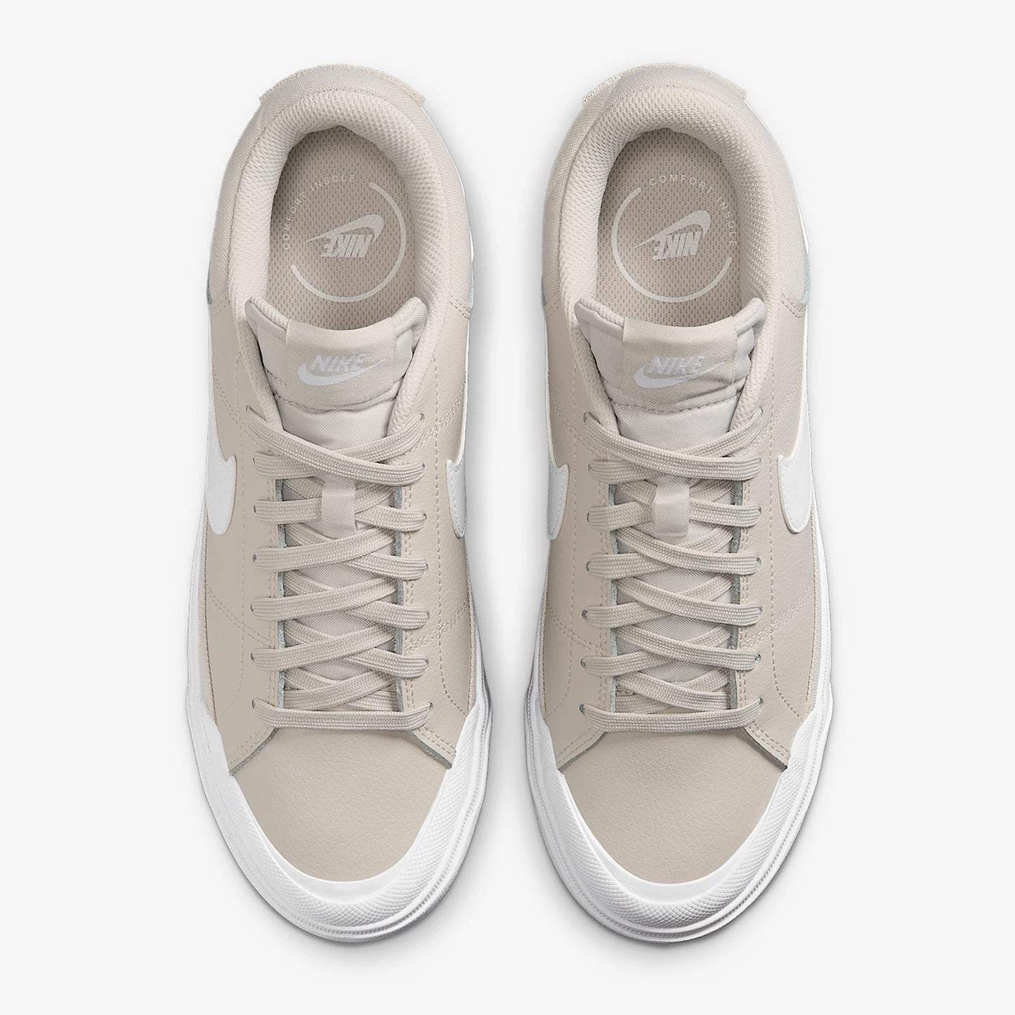 Nike Authentic Court Legacy Women's Platform Casual Sneakers DM7590-111