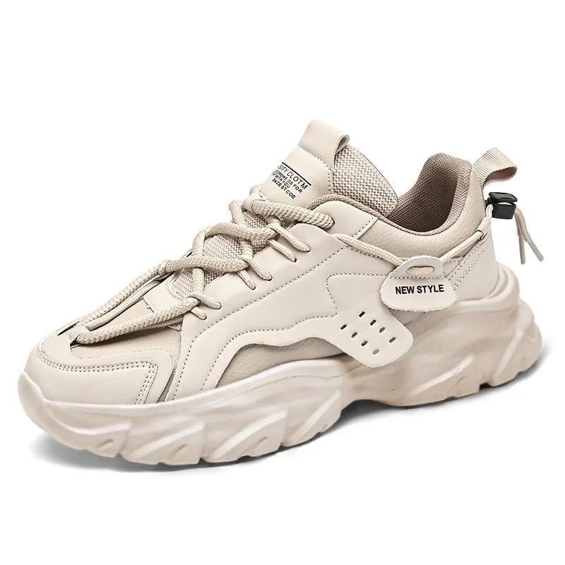 Men's Shoe Breathable Thick Soled Casual Sneakers Outdoor Running Four Seasons New Tennis Men Soft Soles Comfort Male Sneakers