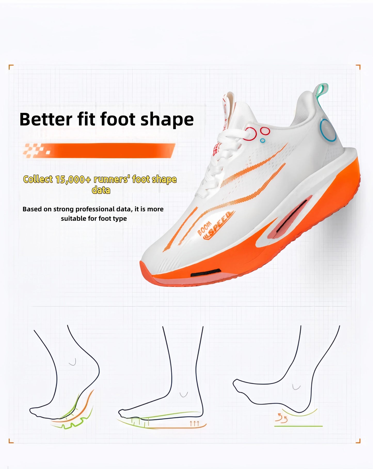 2025 Men's And Women's Carbon Board Running Shoes Professional Marathon, Lightweight Rebound Cushioning Breathable Sports Shoes