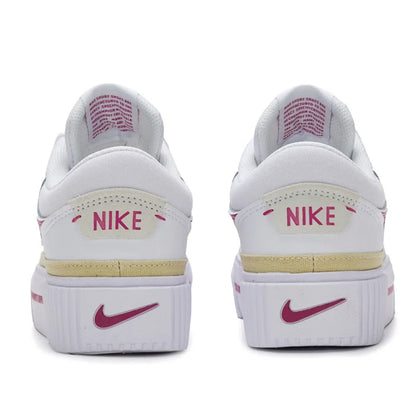 Nike Court Legacy Lift Elevated Sole Design: Slip-Resistant, Comfortable Cushioning, Durable Classic Sneakers DM7590-112